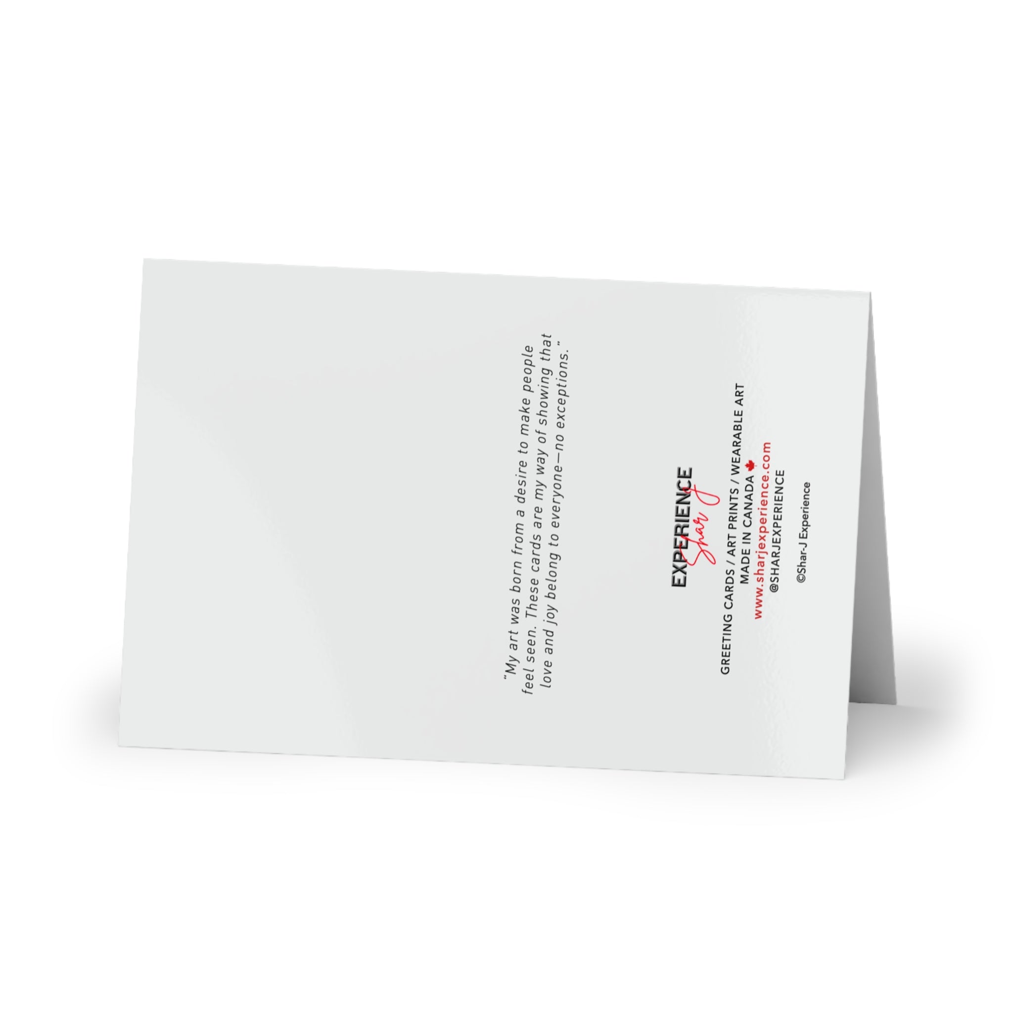 Greeting Card — Maternal Portrait Art Card (Single or Pack of 10)