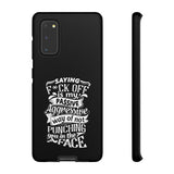"Saying F*CK Off IS..." Tough Cases
