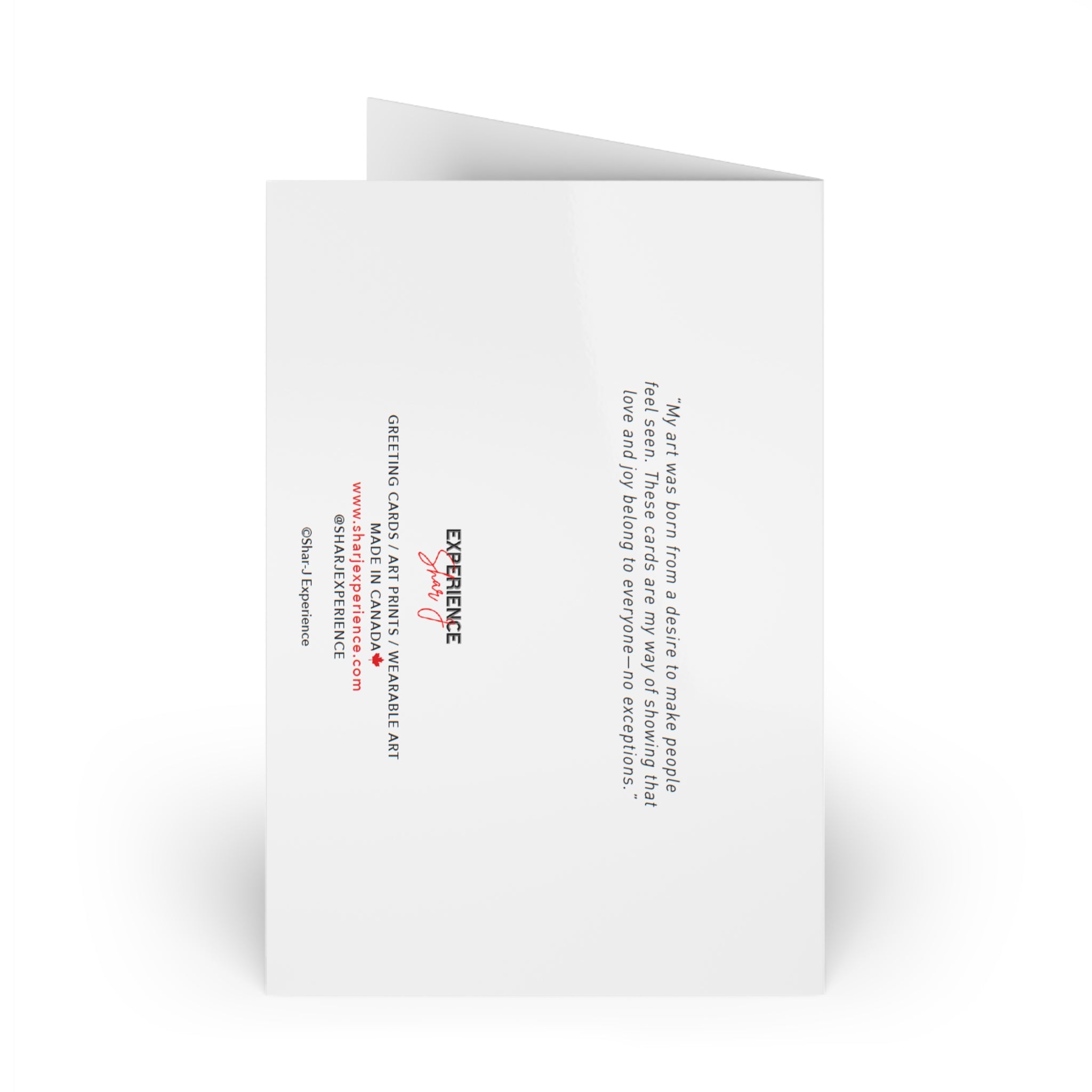Greeting Card — 'Love Belongs to Everyone' Romantic Art Card