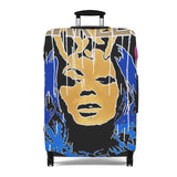 Fearless Luggage Cover — Bold Retro Travel Protector