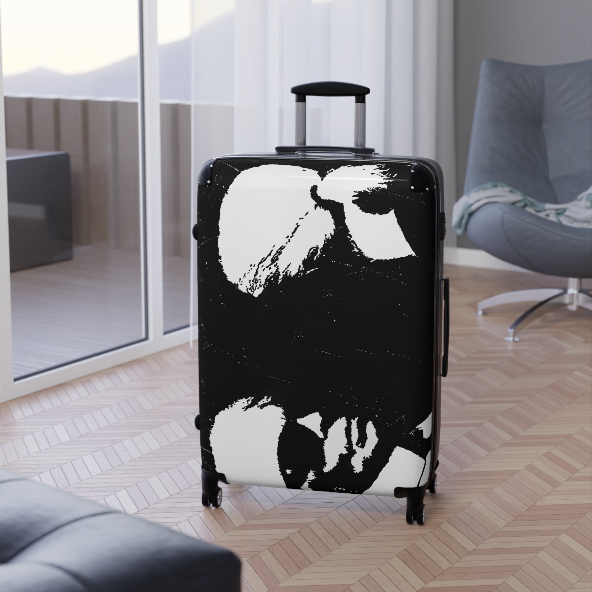 "LABEL WHORE" Suitcases