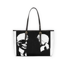 Load image into Gallery viewer, "Label Whore Karl Lagerfeld Tribute" PU Leather Shoulder Bag