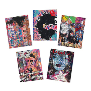 Shar-J Multi-Design Greeting Cards (5-Pack)