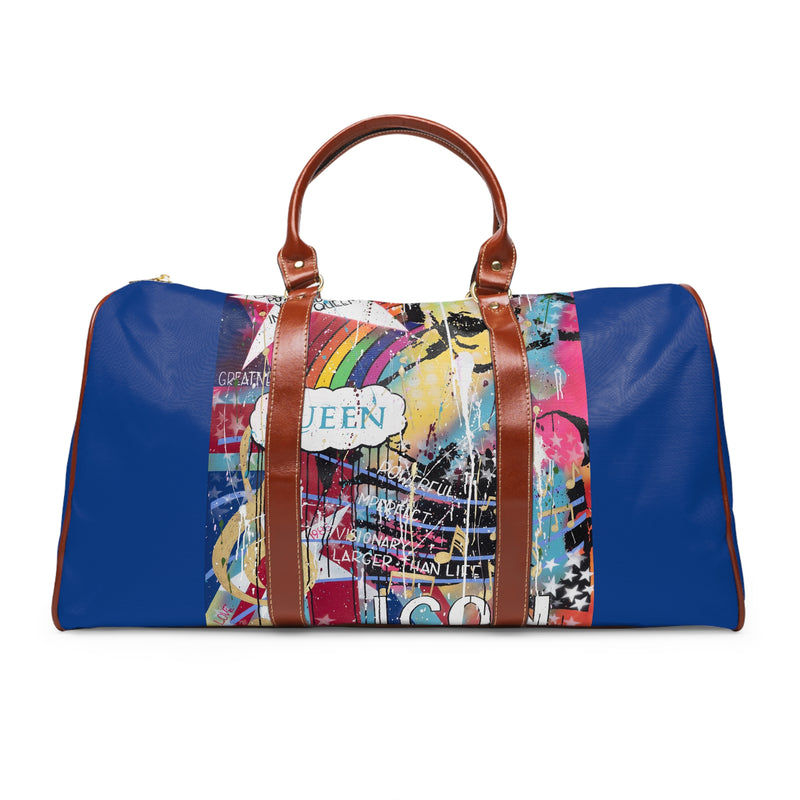"Find Your Inner Queen" Waterproof Travel Bag