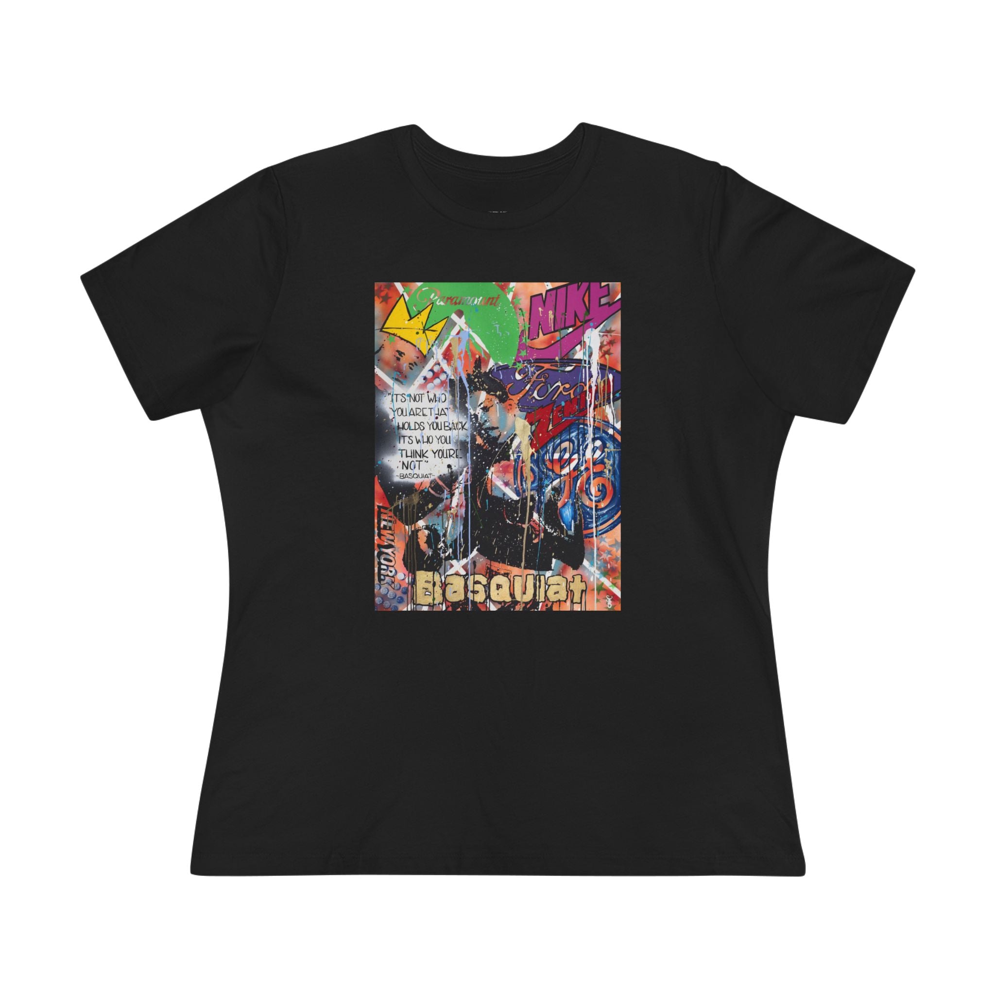 "Basquiat/Warhol Tribute" Women's Premium Tee