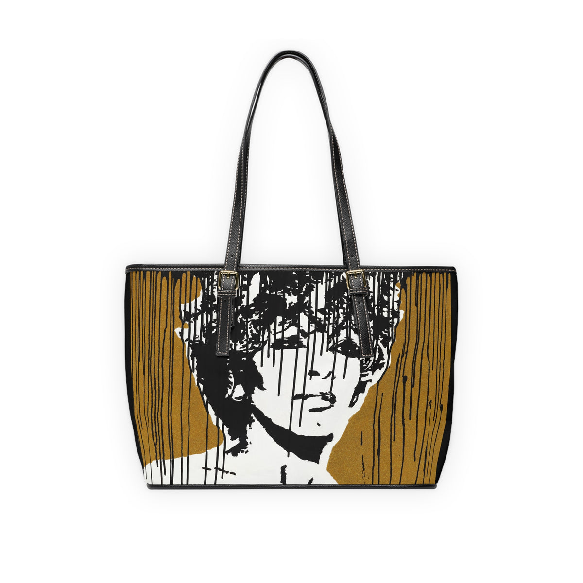 "Tina Turner Gold Series Tribute" PU Leather Shoulder Bag