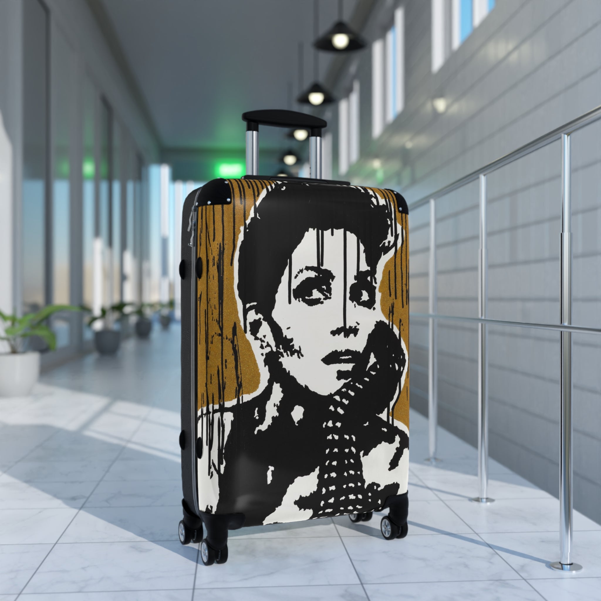 " Halle Berry Gold Series Tribute" Suitcase