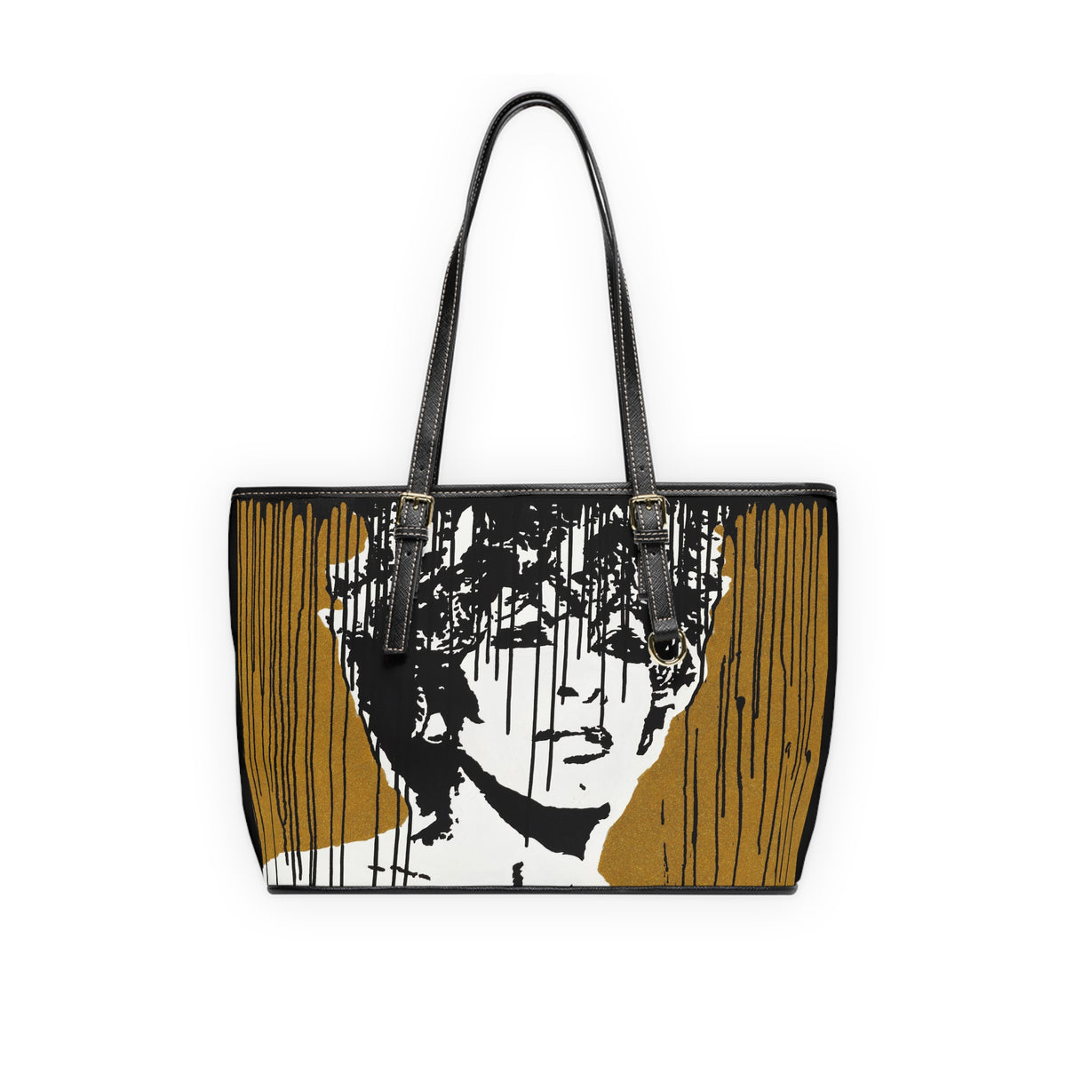 "Tina Turner Gold Series Tribute" PU Leather Shoulder Bag
