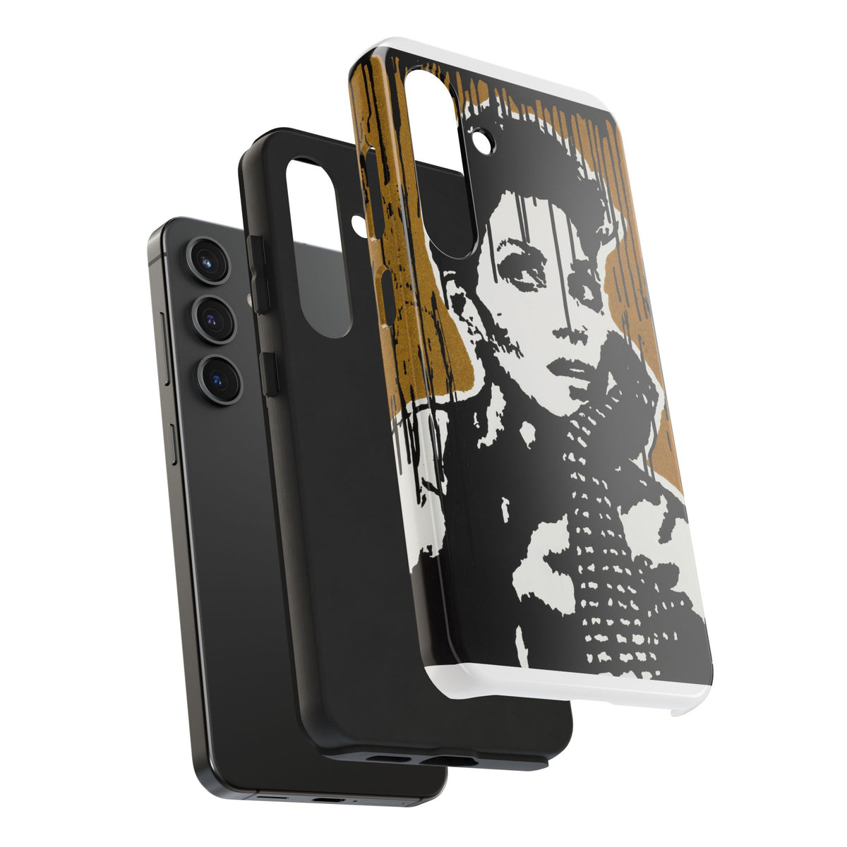 Gold Series "Halle Berry" Inspired Tough Phone Cases
