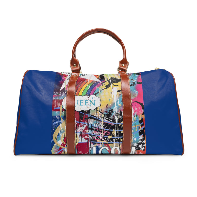 "Find Your Inner Queen" Waterproof Travel Bag