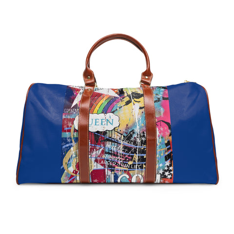 "Find Your Inner Queen" Waterproof Travel Bag