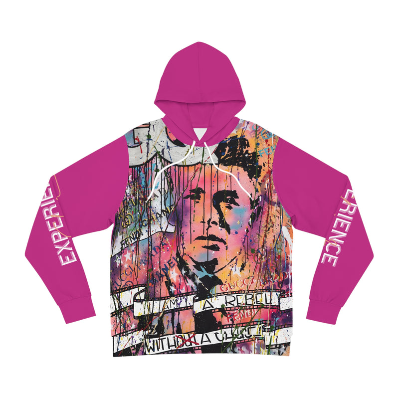 "Rebel With A Cause" AOP Fashion Hoodie