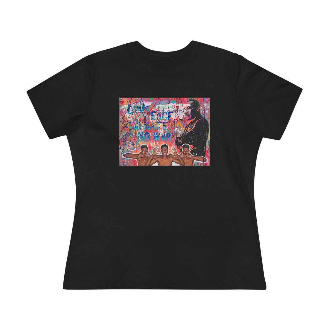 "No Hate Just Love" Women's Premium Tee