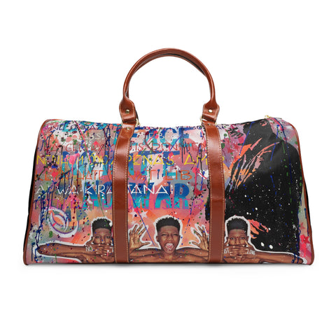 "No Hate Just Love" Waterproof Travel Bag