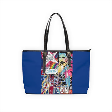 "Find Your Inner Queen" PU Leather Shoulder Bag