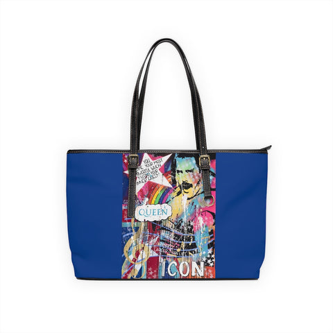 "Find Your Inner Queen" PU Leather Shoulder Bag
