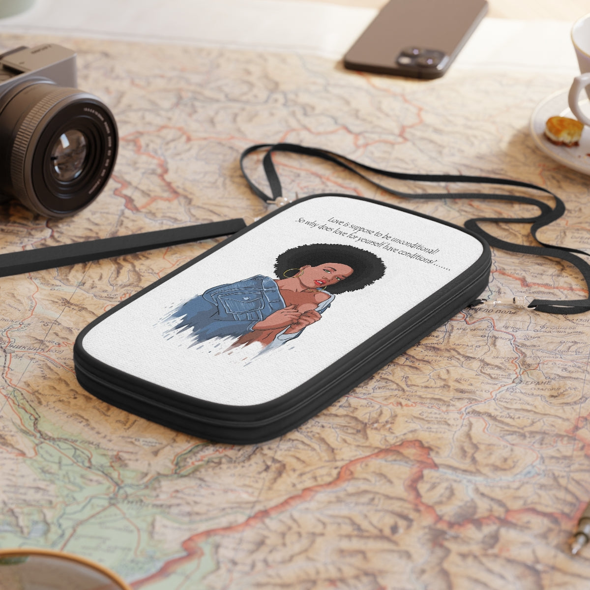 "Love Is Supposed To Be Unconditional! So Why Does Love For Yourself Have Conditions? Passport Wallet