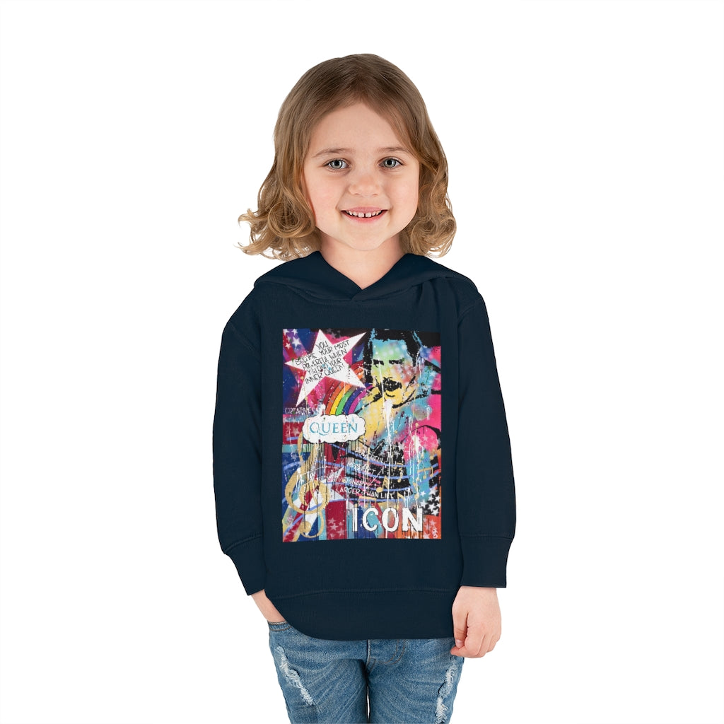"Find Your Inner Queen" Toddler Pullover Fleece Hoodie