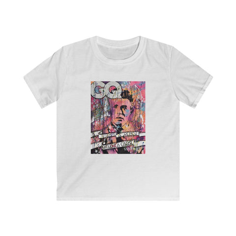 "Rebel With A Cause" Kids Softstyle Tee