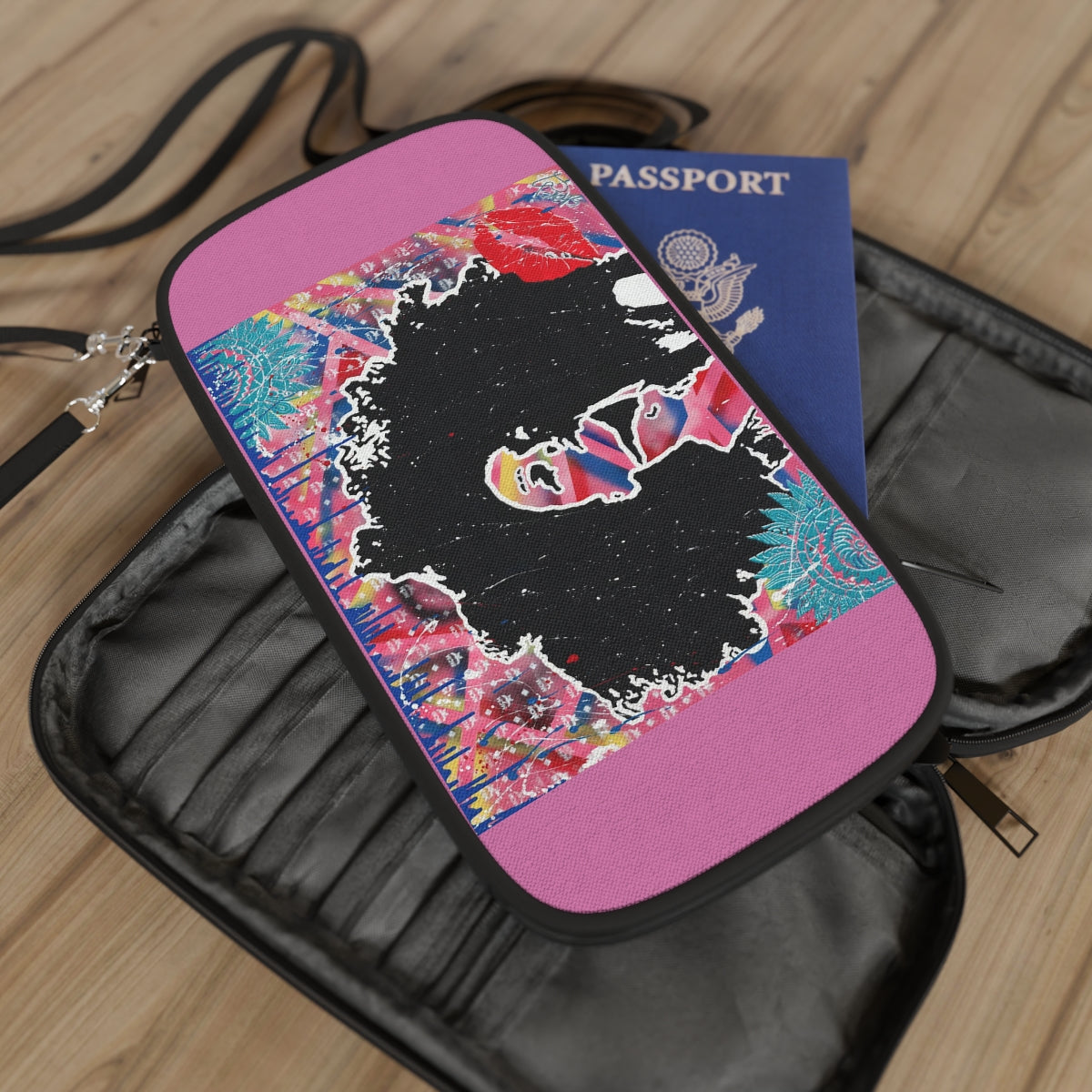 "Embodied" Passport Wallet
