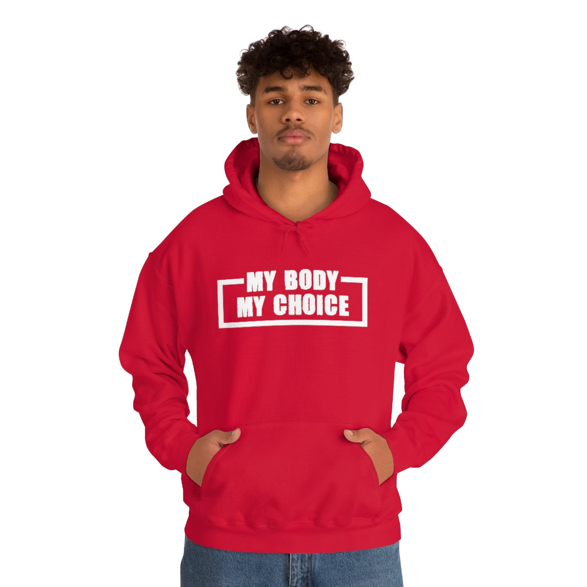 "My Body My Choice" Unisex Heavy Blend™ Hooded Sweatshirt