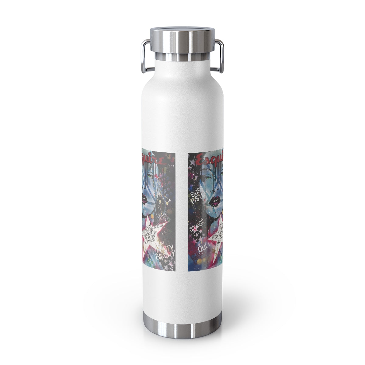 "Be The Boss-Inspired By Rihanna" Copper Vacuum Insulated Bottle, 22oz