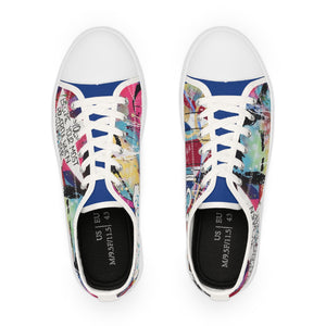 "Find Your Inner Queen" Men's Low Top Sneakers