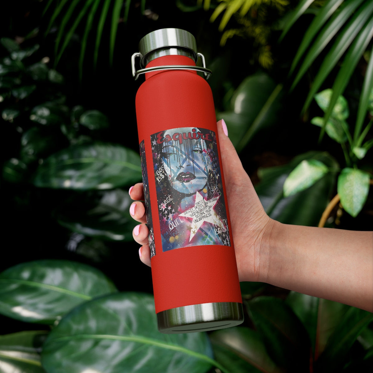 "Be The Boss-Inspired By Rihanna" Copper Vacuum Insulated Bottle, 22oz