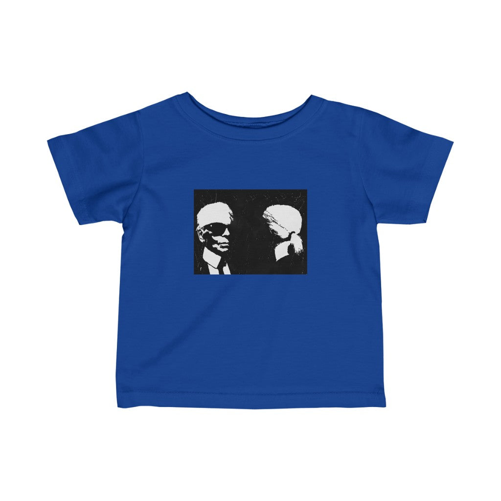 "Label Whore-Karl LagerFeld" Infant Fine Jersey Tee