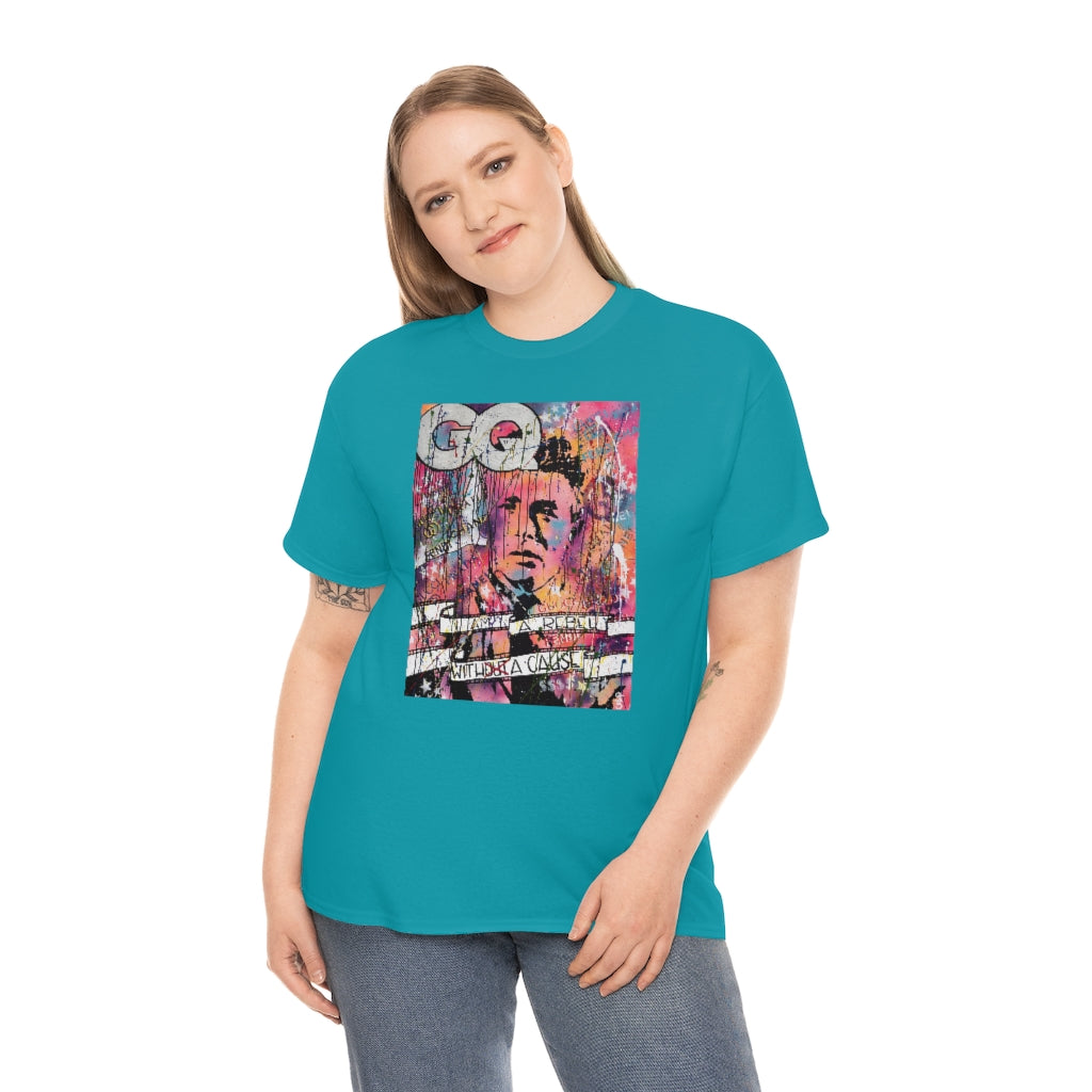 "Rebel With A Cause" Unisex Heavy Cotton Tee