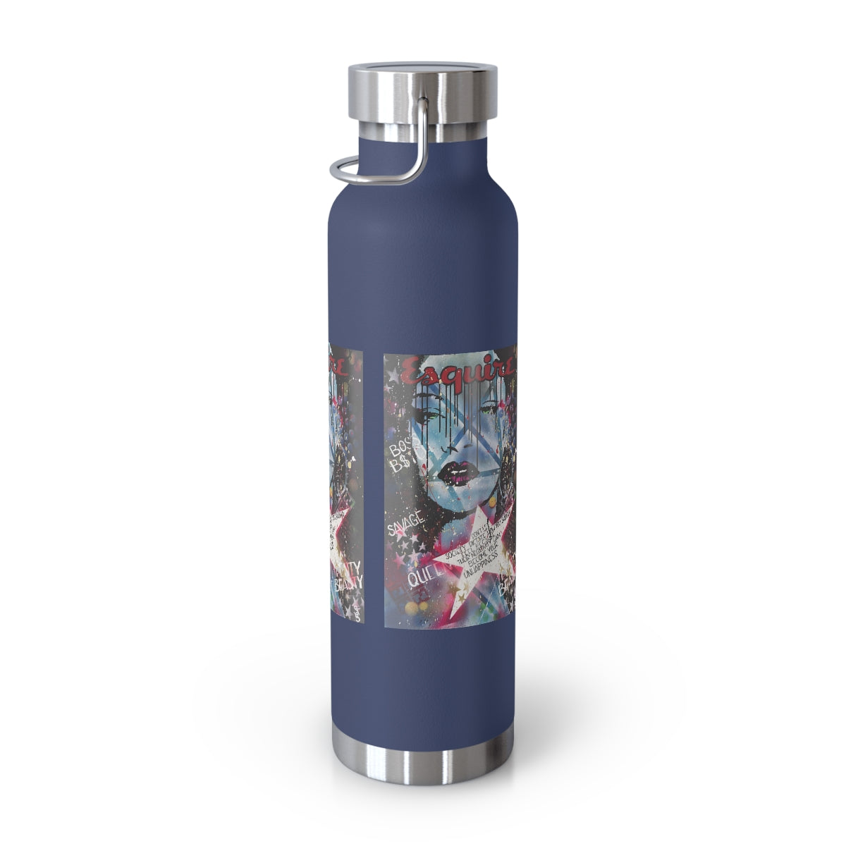"Be The Boss-Inspired By Rihanna" Copper Vacuum Insulated Bottle, 22oz
