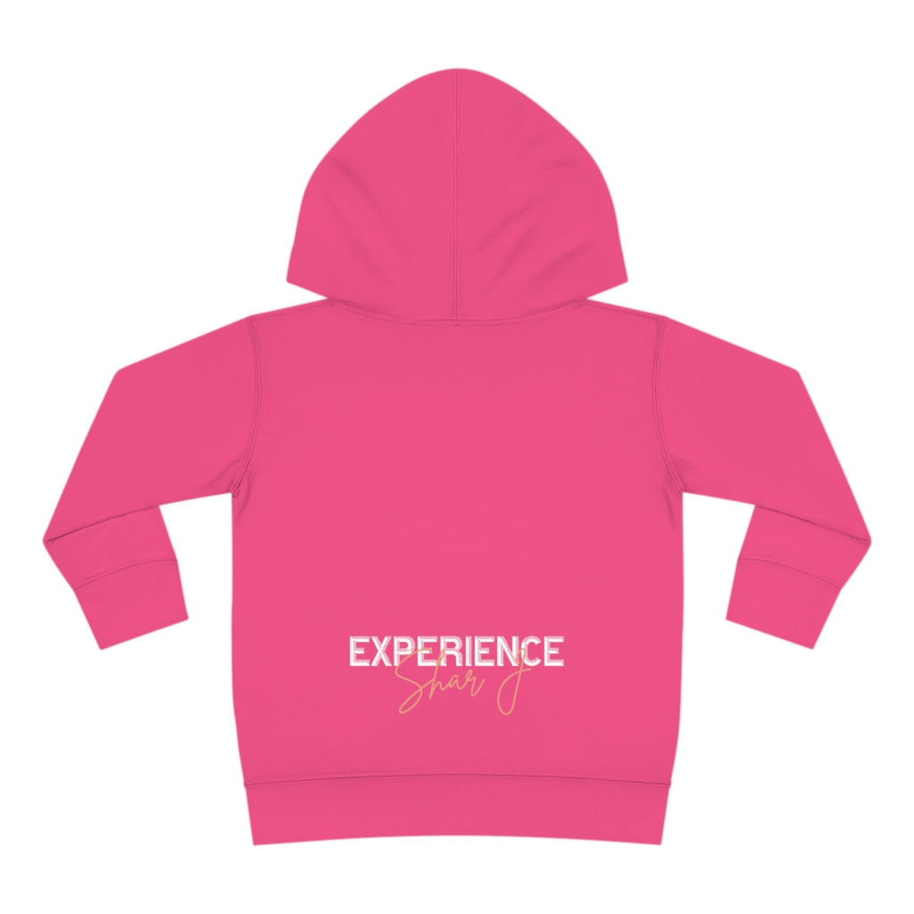 "I'm Exhausted PERIOD" Toddler Pullover Fleece Hoodie