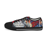 "Basquiat/Warhol Tribute" Men's Low Top Sneakers