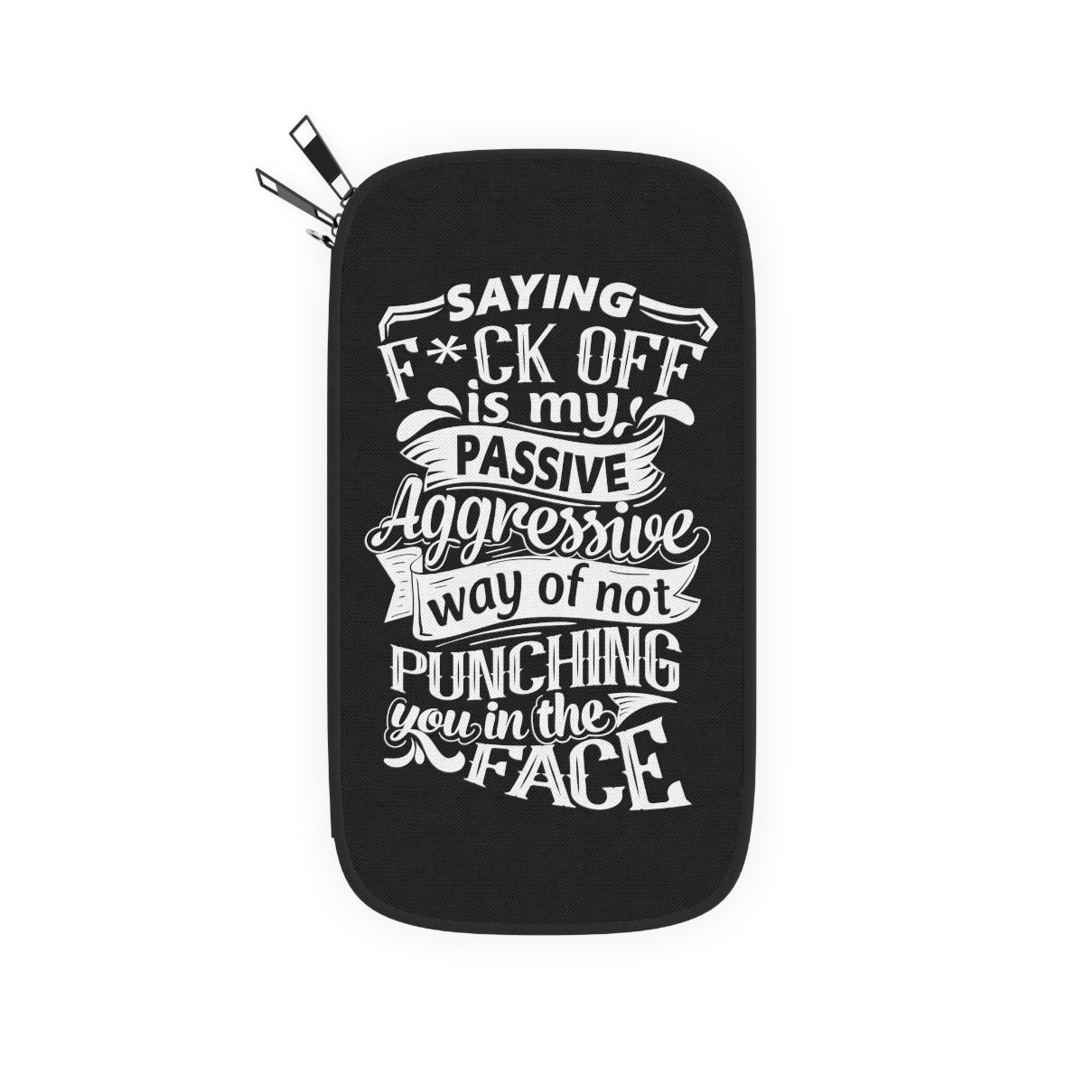 "Saying F*ck Off....." Passport Wallet