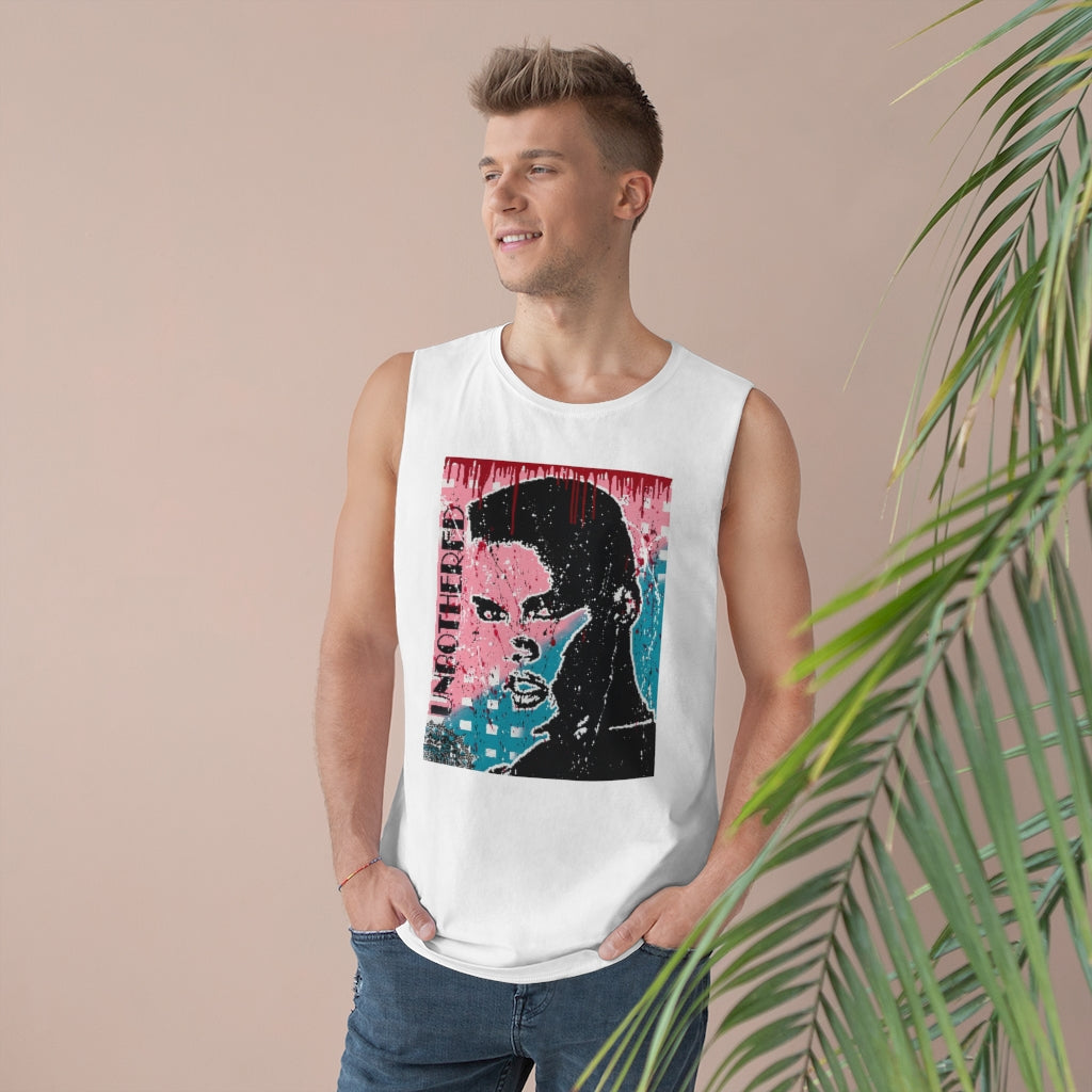 "Unbothered" Unisex Barnard Tank