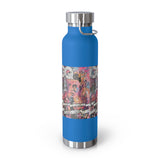 "Rebel With A Cause- Inspired By James Dean" Copper Vacuum Insulated Bottle, 22oz