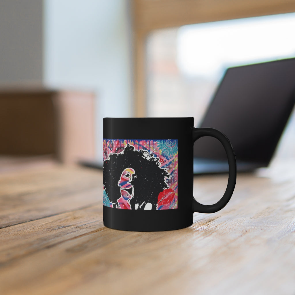 'Embodied" 11oz Black Mug