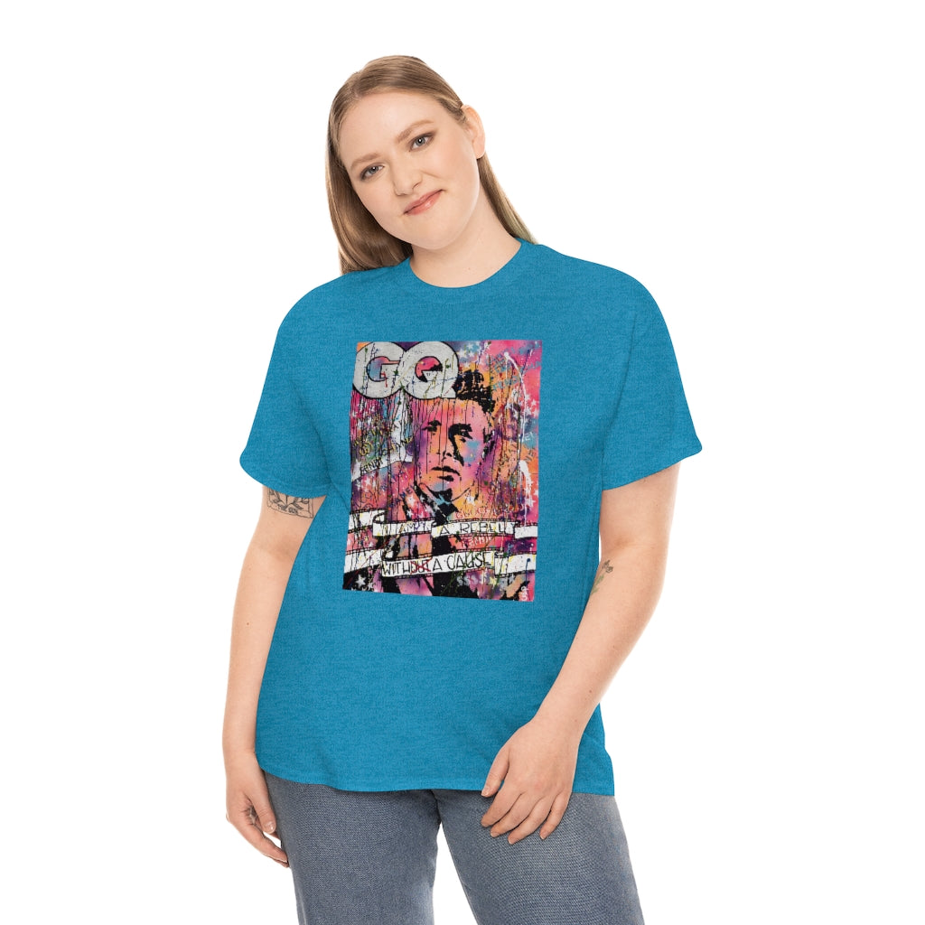 "Rebel With A Cause" Unisex Heavy Cotton Tee