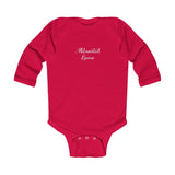 "Melanated Queen" Infant Long Sleeve Bodysuit