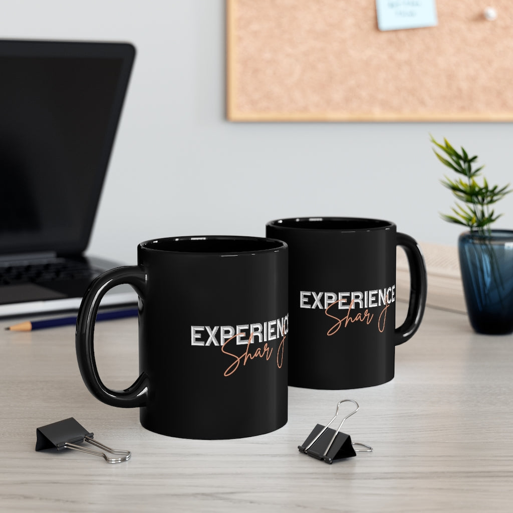 "Shar-J Experience" 11oz Black Mug