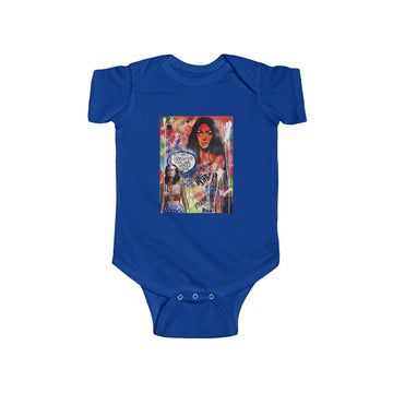 "Dare To Be Different" Infant Fine Jersey Bodysuit