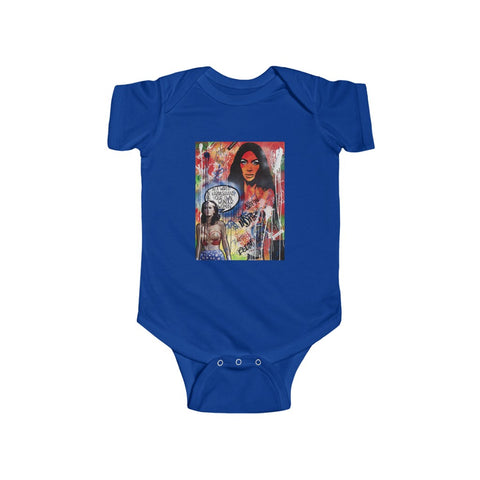 "Dare To Be Different" Infant Fine Jersey Bodysuit