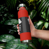 "Label Whore-Inspired By Karl Lagerfeld" Copper Vacuum Insulated Bottle, 22oz