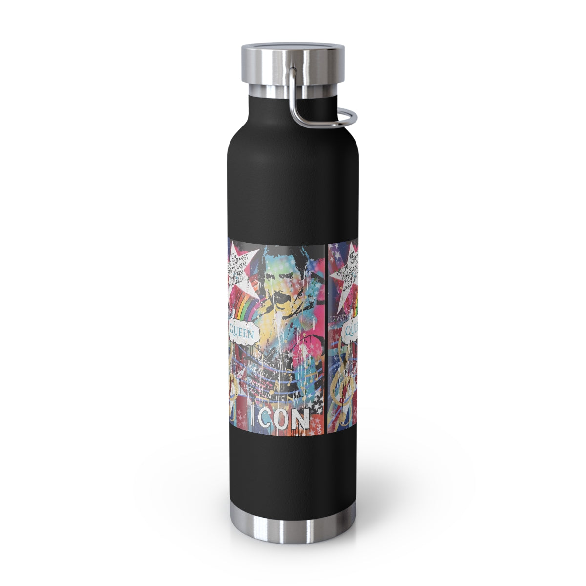 "Find Your Inner Queen- Inspired By Freddie Mercury" Copper Vacuum Insulated Bottle, 22oz