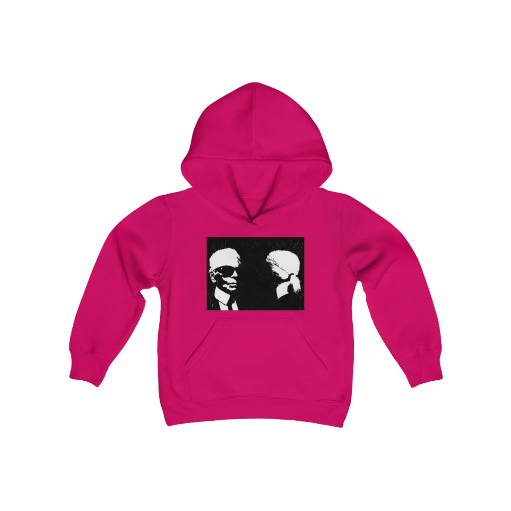 "Label Whore" Youth Heavy Blend Hooded Sweatshirt