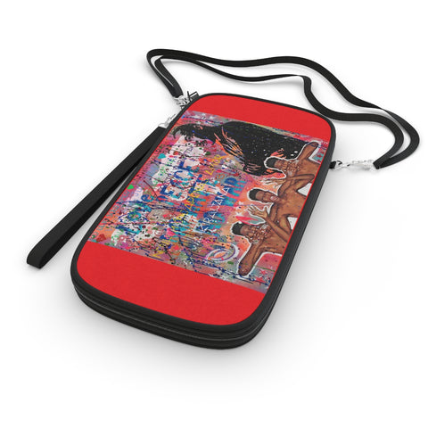 "No Hate Just Love" Passport Wallet