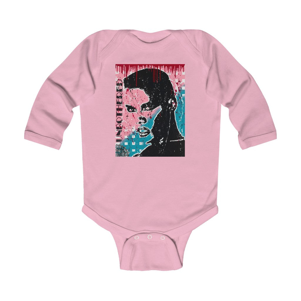 "Unbothered" Infant Long Sleeve Bodysuit