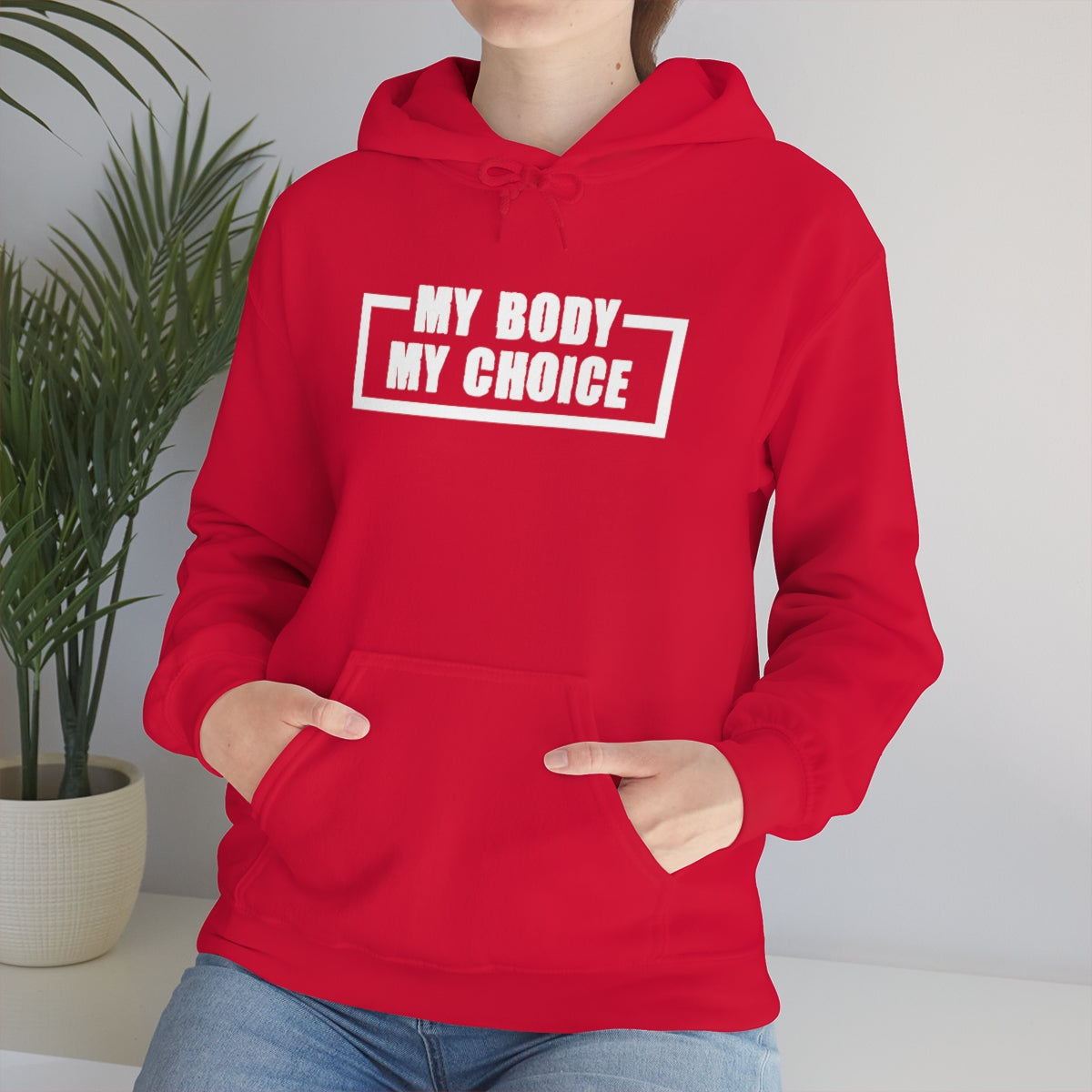 "My Body My Choice" Unisex Heavy Blend™ Hooded Sweatshirt