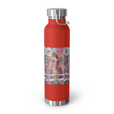 "Rebel With A Cause- Inspired By James Dean" Copper Vacuum Insulated Bottle, 22oz