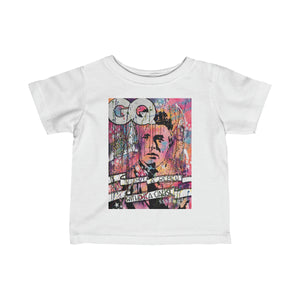 "Rebel With A Cause" Infant Fine Jersey Tee